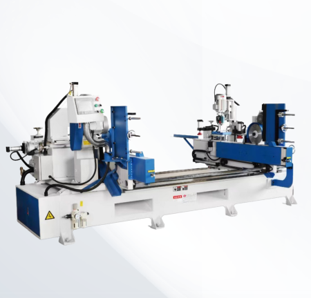 MÁY CẮT KHOAN 2 ĐẦU CNC