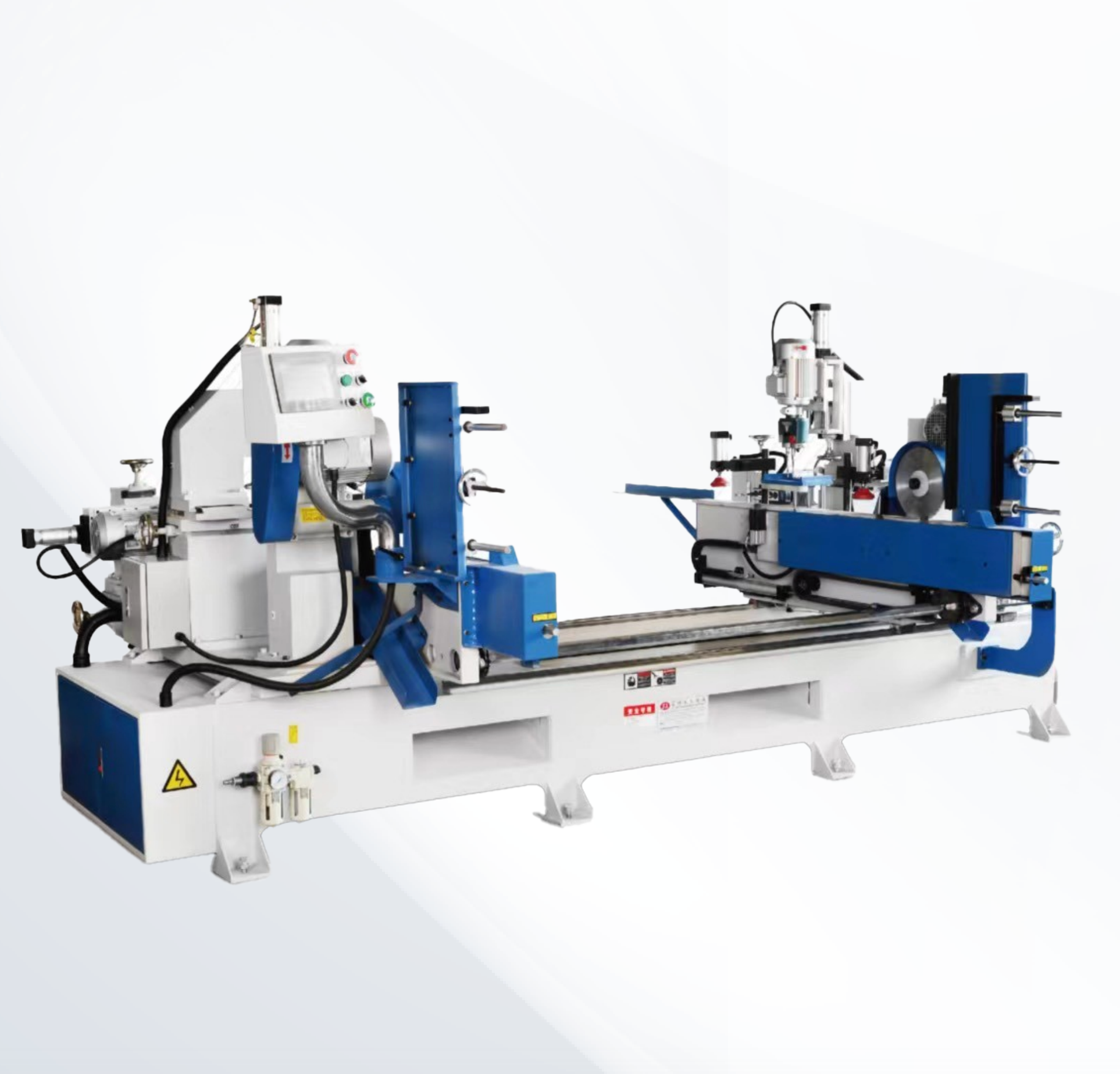 MÁY CẮT KHOAN 2 ĐẦU CNC