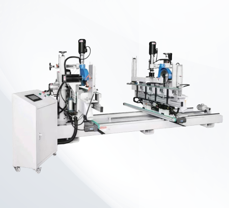 MÁY CẮT KHOAN DỌC KHOAN NGANG 2 ĐẦU