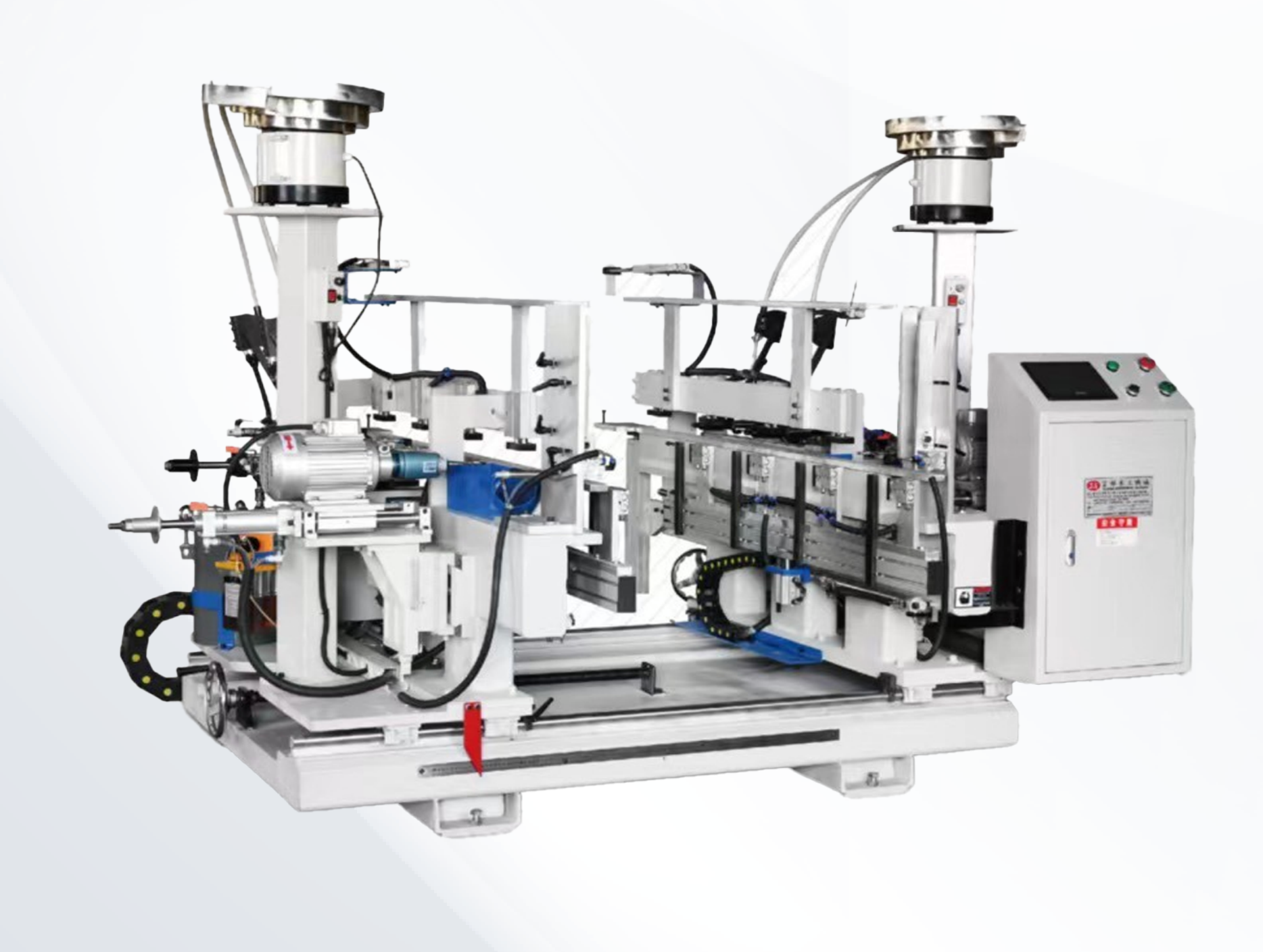 MÁY KHOAN VÀ CẤY CHỐT 2 ĐẦU TỰ ĐỘNG